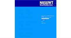 Desktop Screenshot of nasuwtbenefits.co.uk